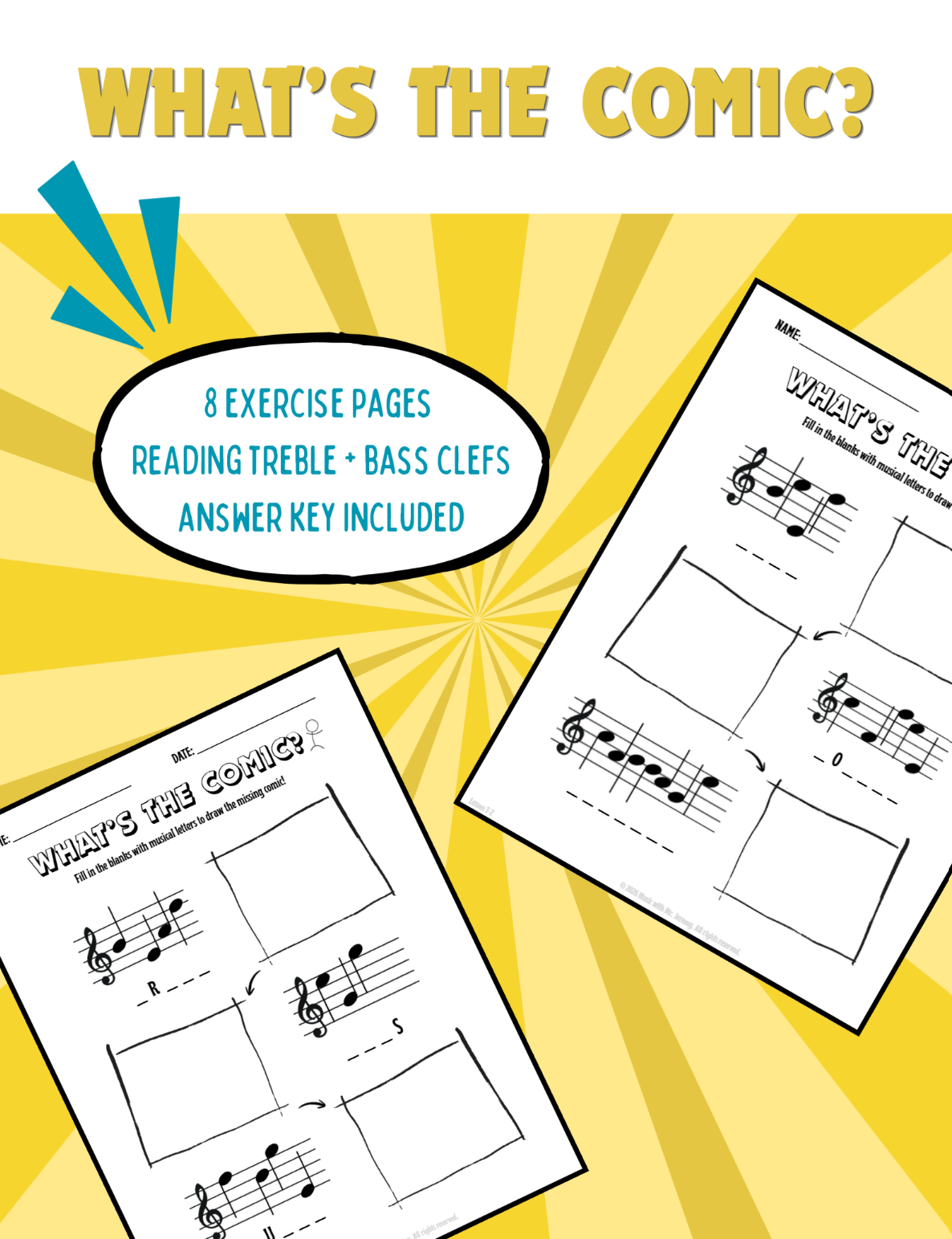 What's the Comic? worksheet preview